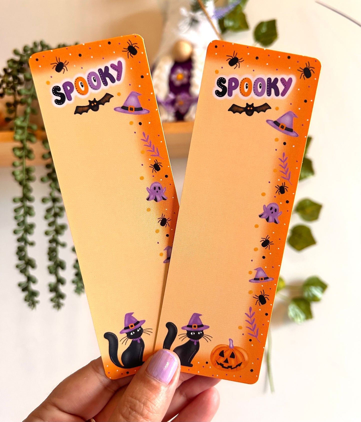 Spooky Halloween Bookmarks