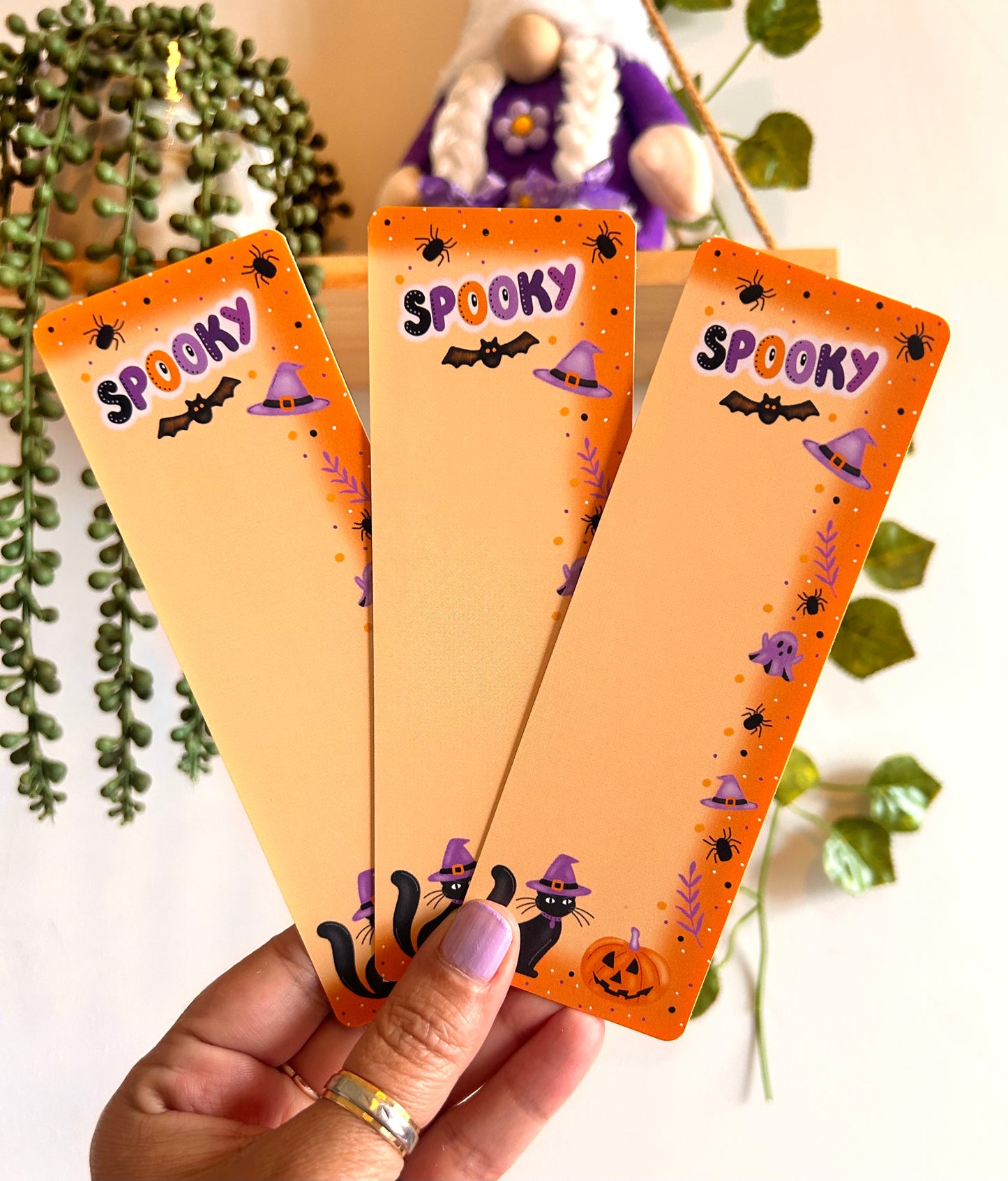Spooky Halloween Bookmarks