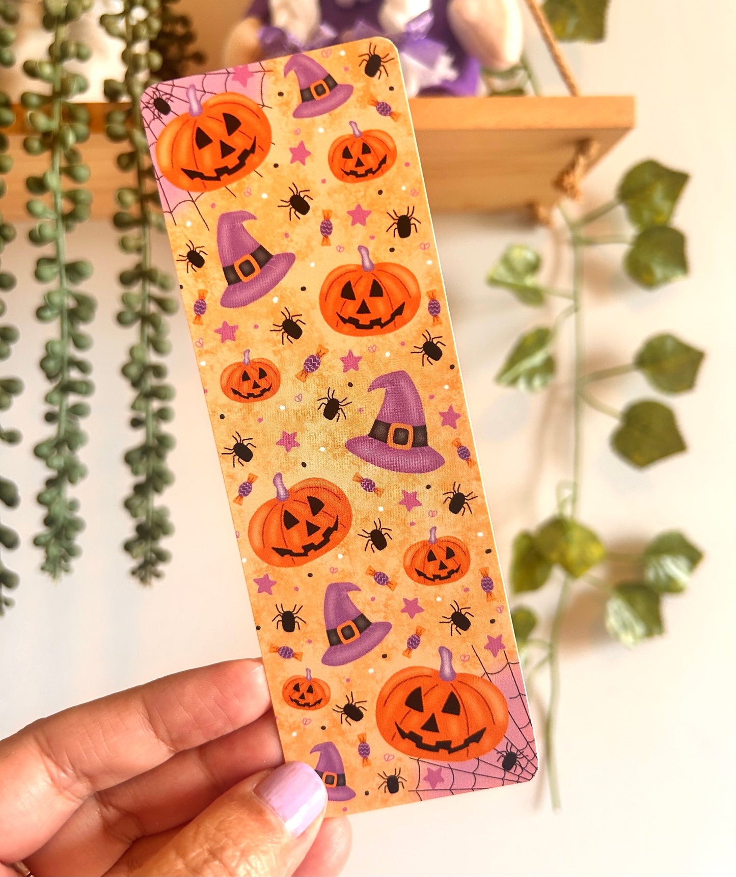 Halloween Pumpkin Patch Bookmark