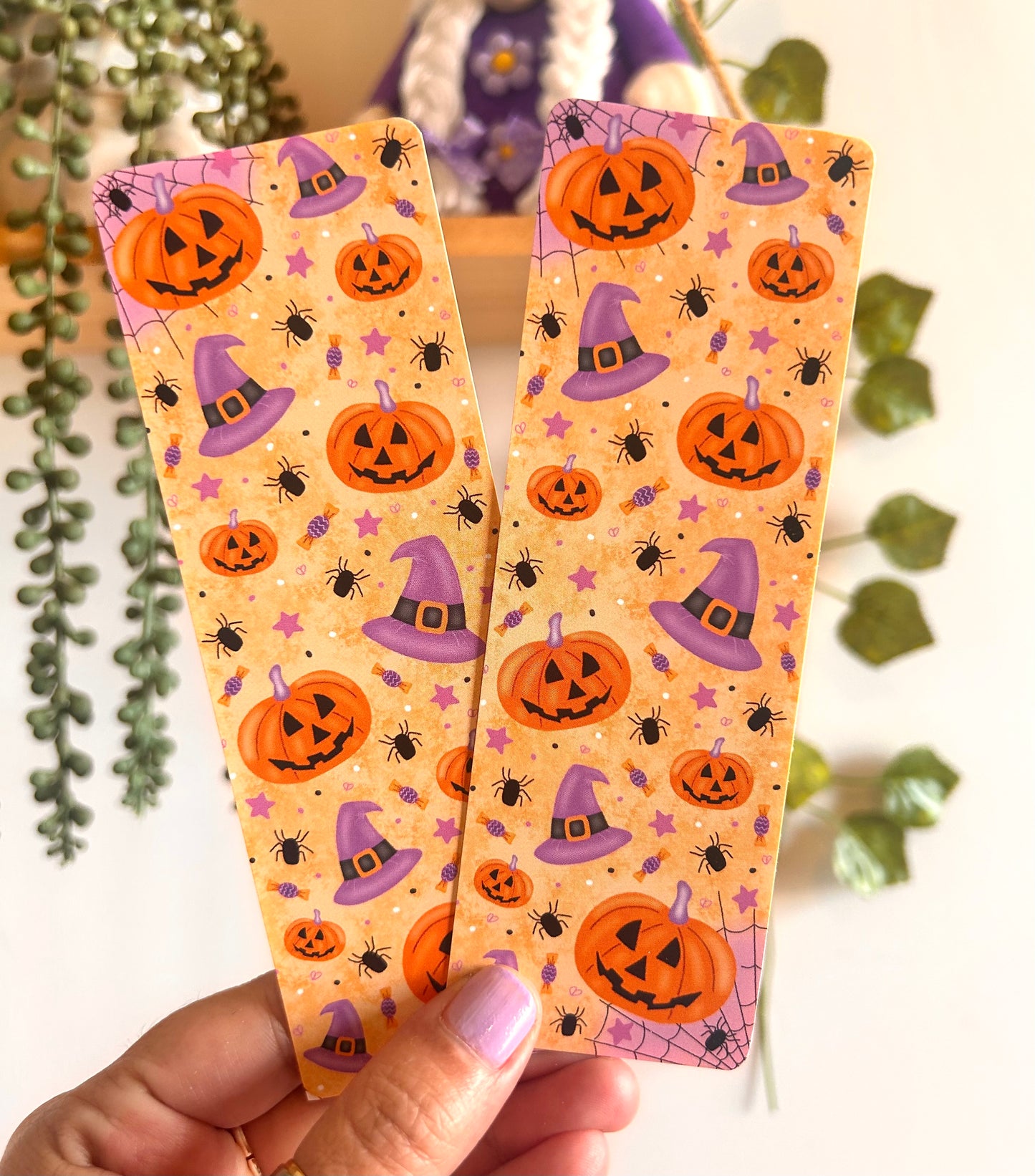 Halloween Pumpkin Patch Bookmark