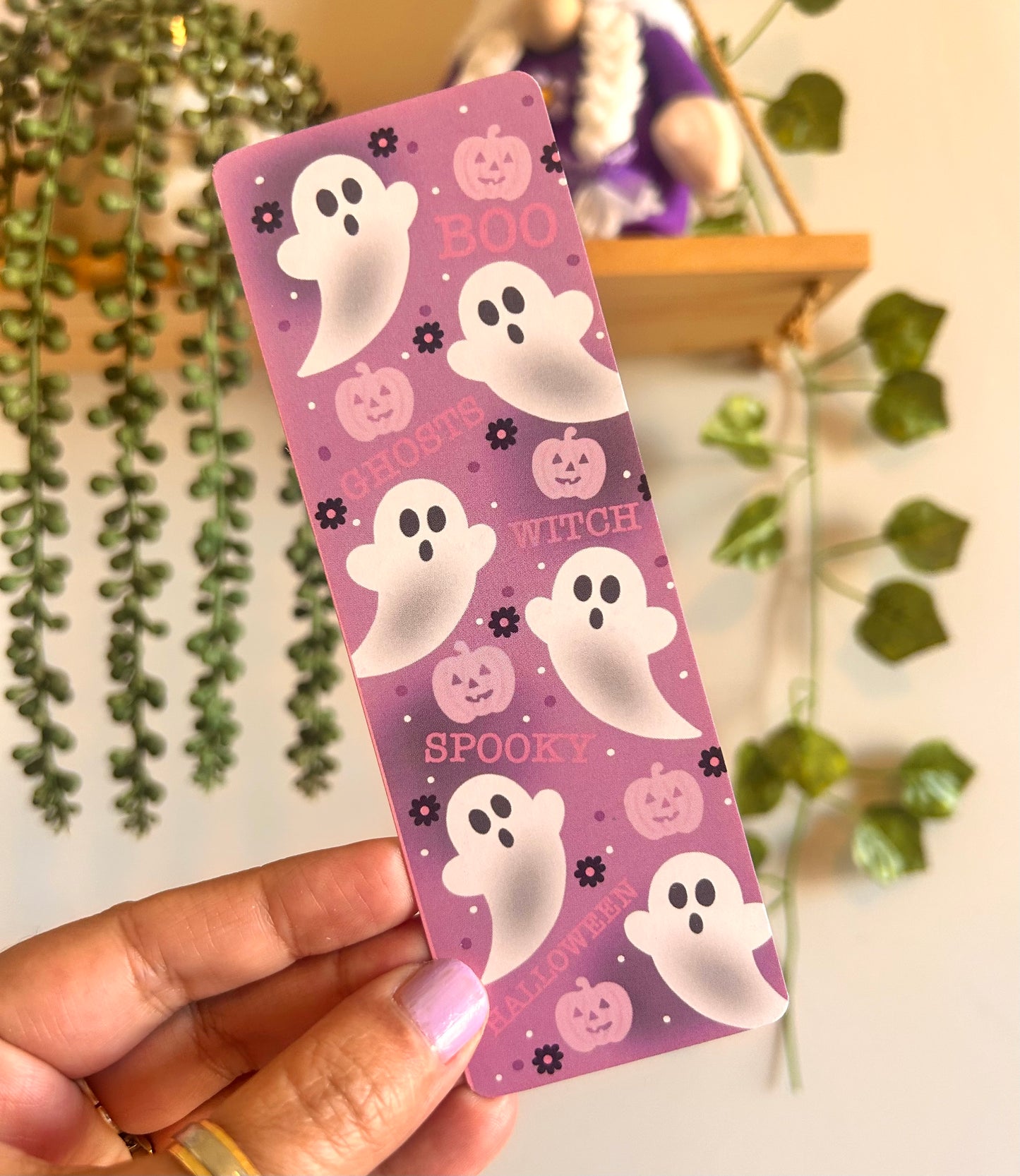 Boo Halloween Bookmarks
