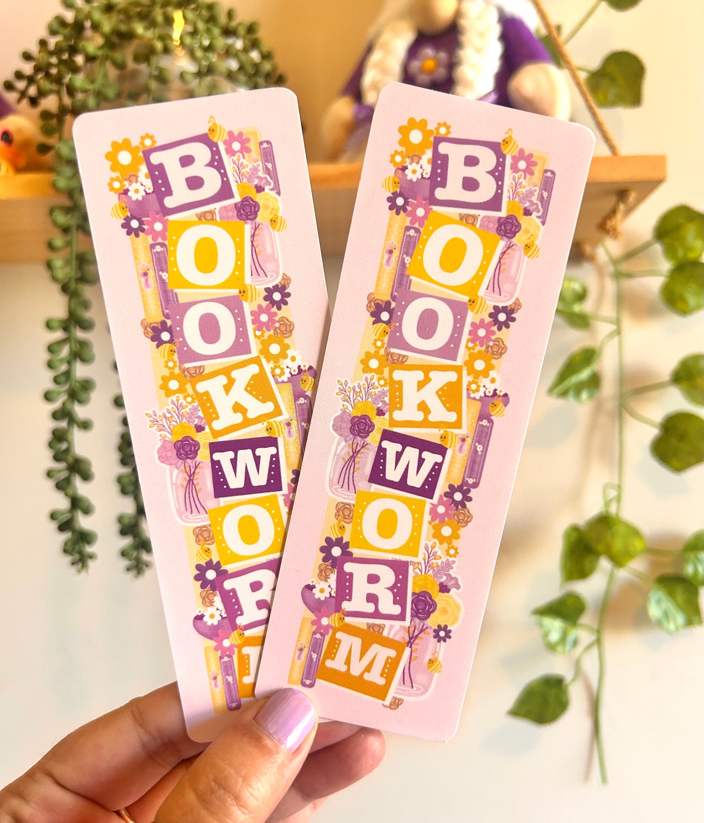 Bookworm Bookmark