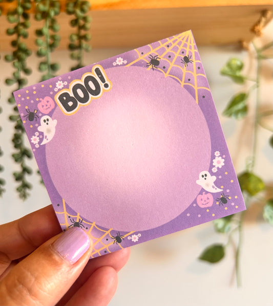 BOO It’s Halloween Sticky Notes