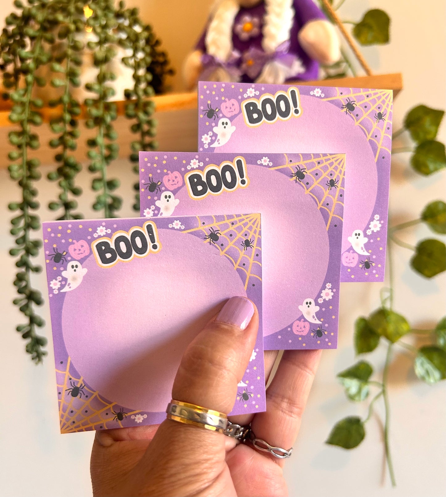 BOO It’s Halloween Sticky Notes