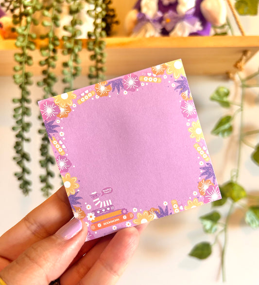 Bookworm Reading Time Sticky Notes