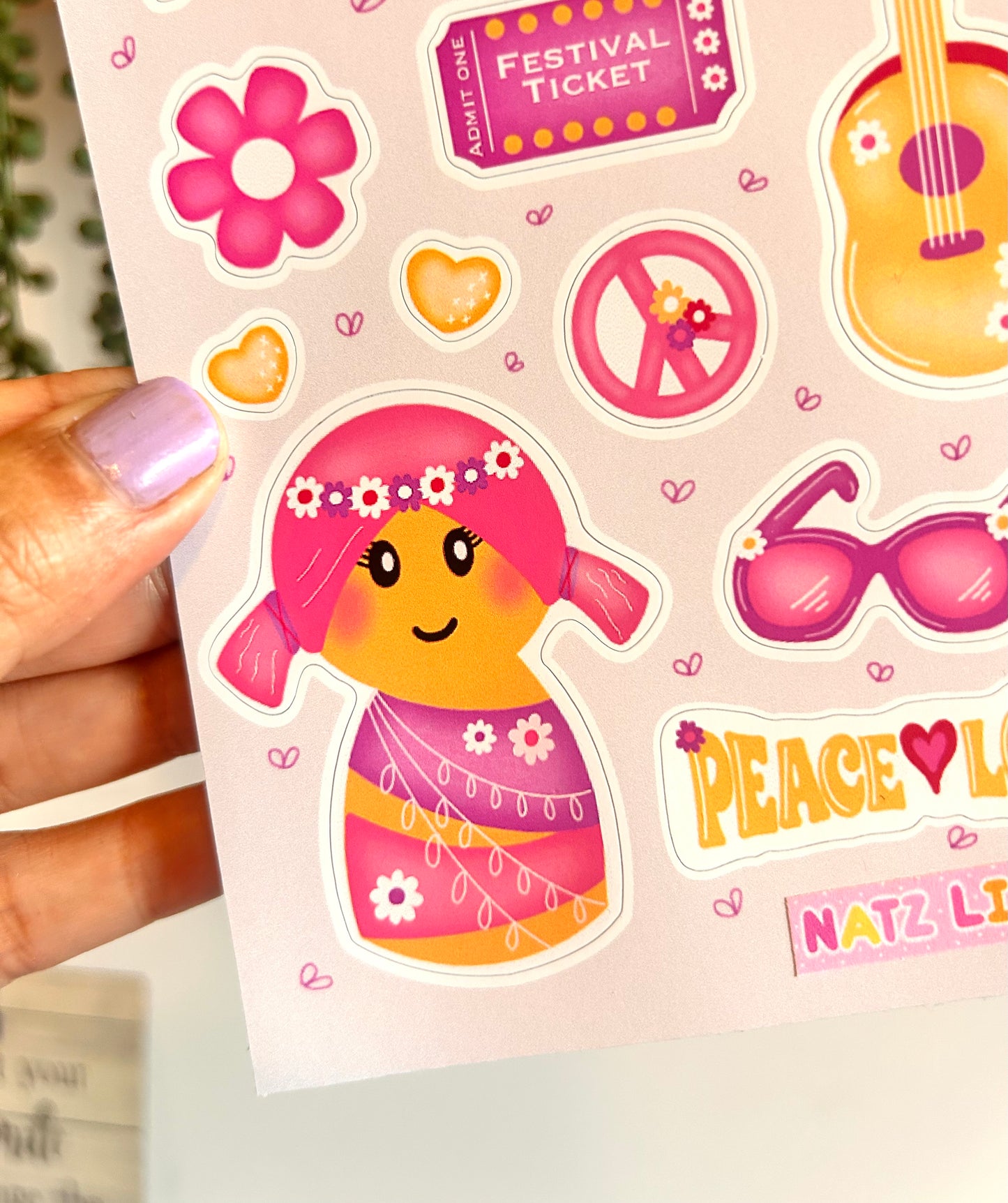 Festival Lover Sticker Sheet