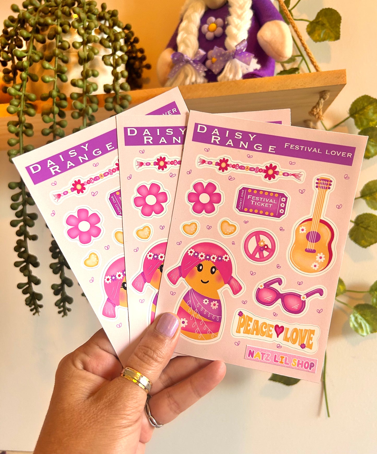 Festival Lover Sticker Sheet