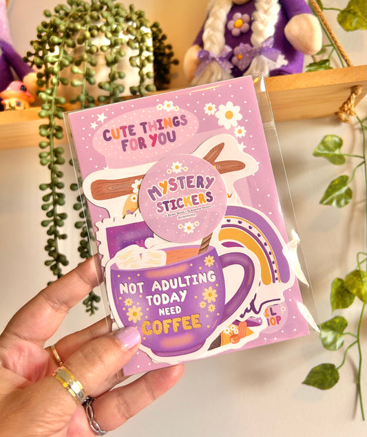 Mystery Sticker Packs