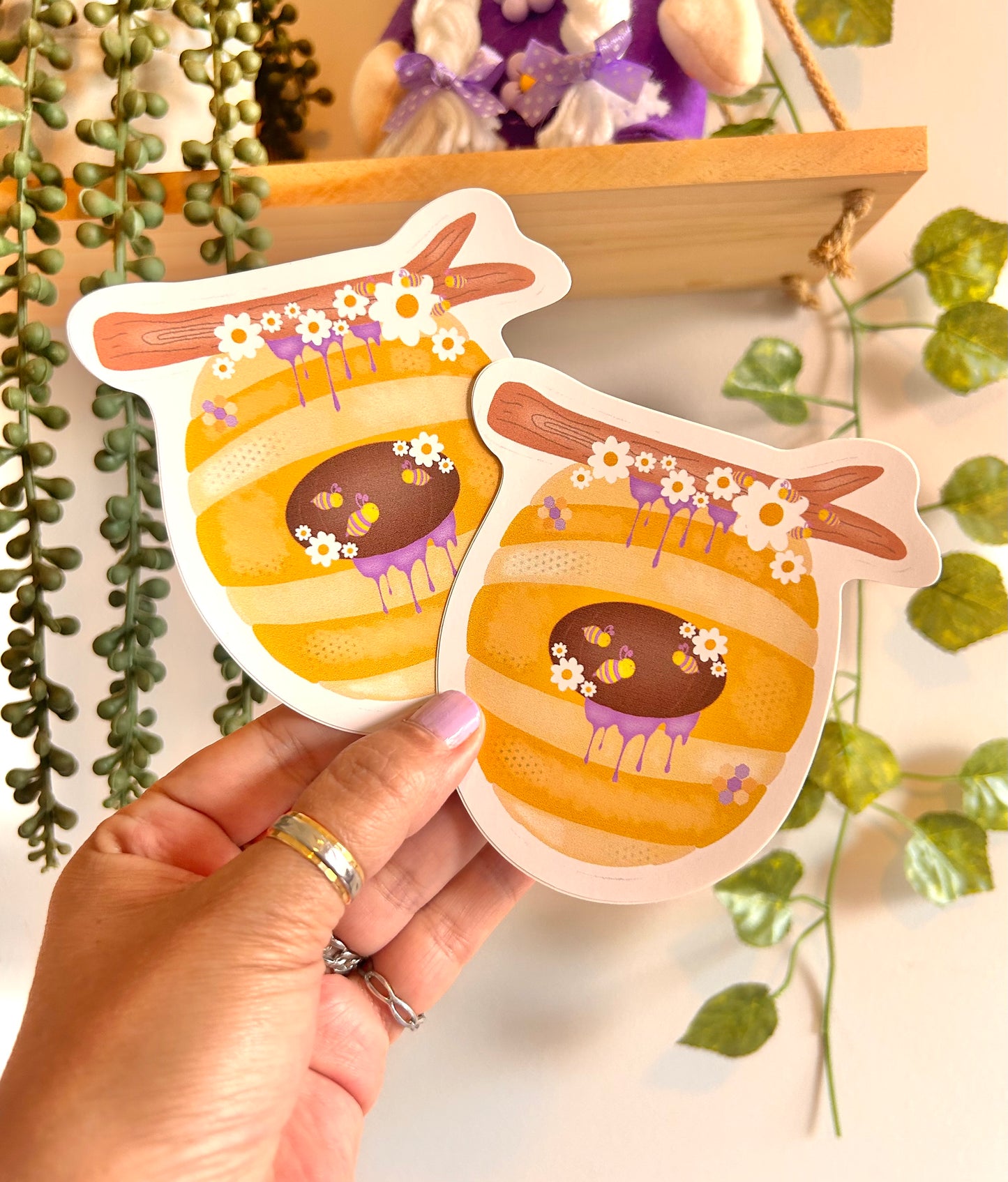 Beehive Vinyl Sticker