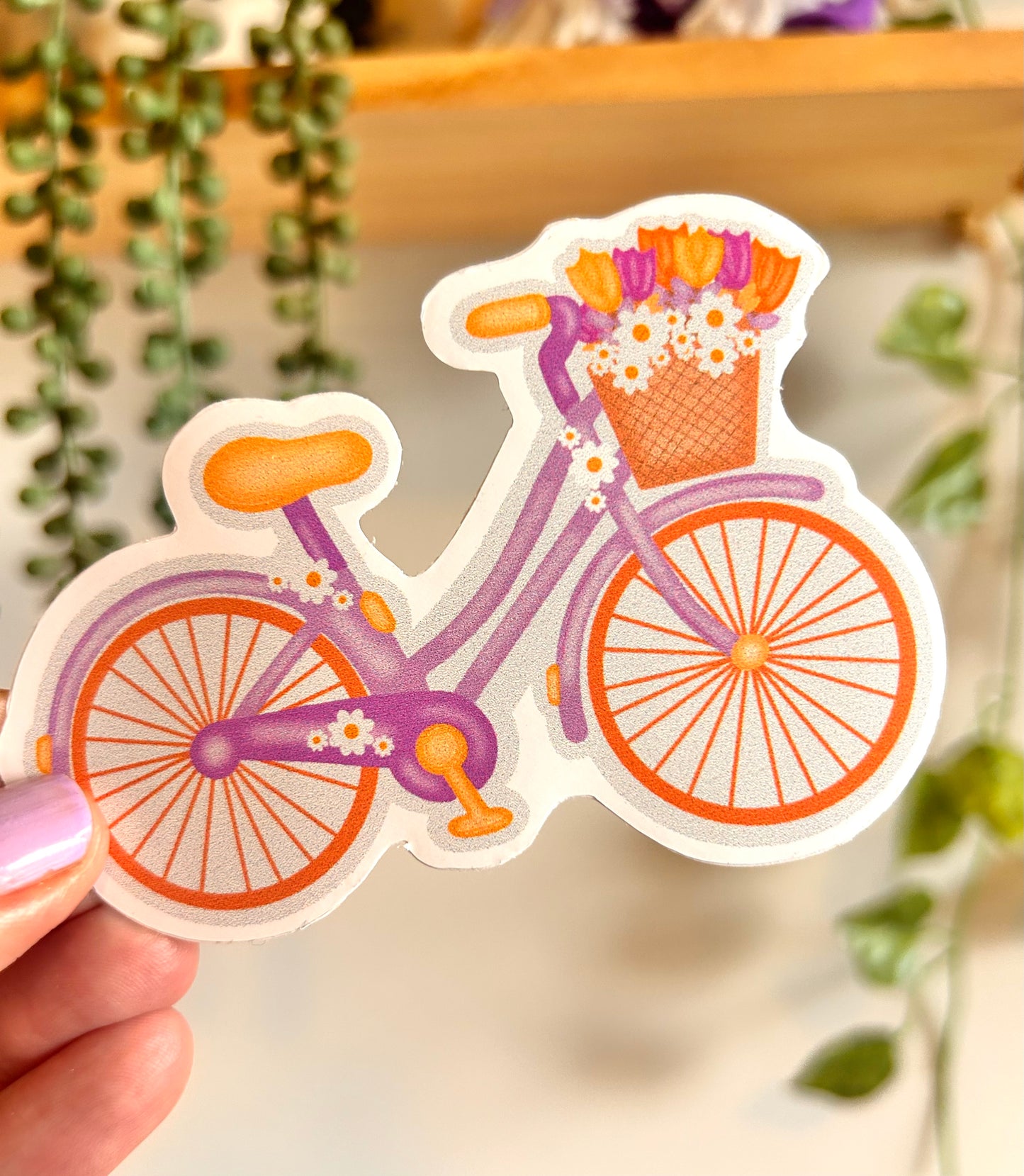 Riding in the Country Vinyl Sticker