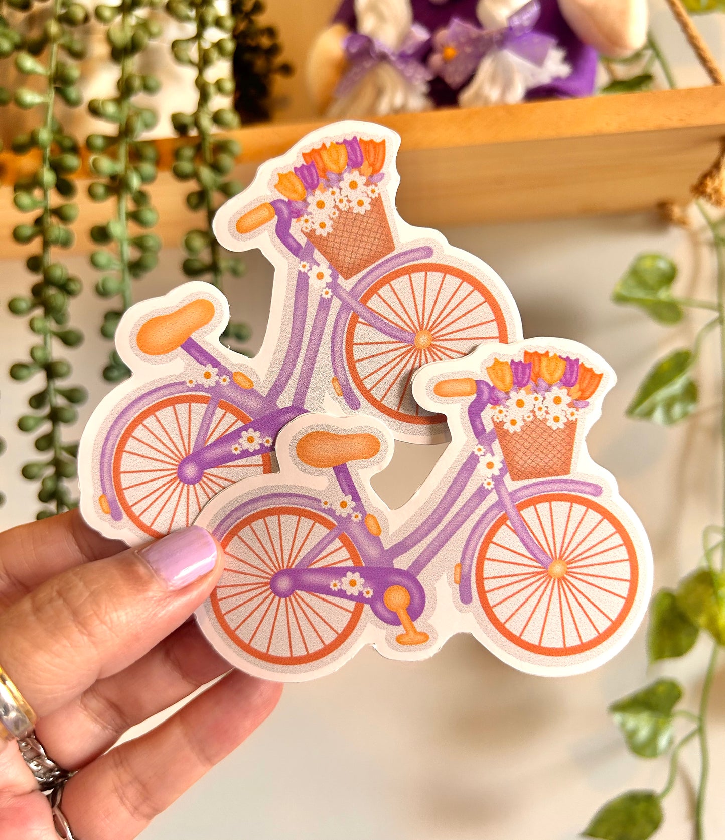 Riding in the Country Vinyl Sticker