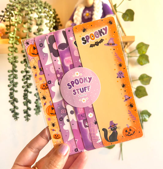 Halloween Bookmark Set