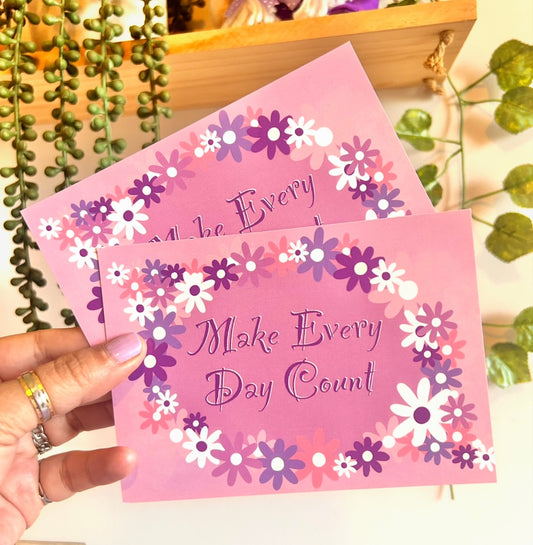 Floral Postcard Designs