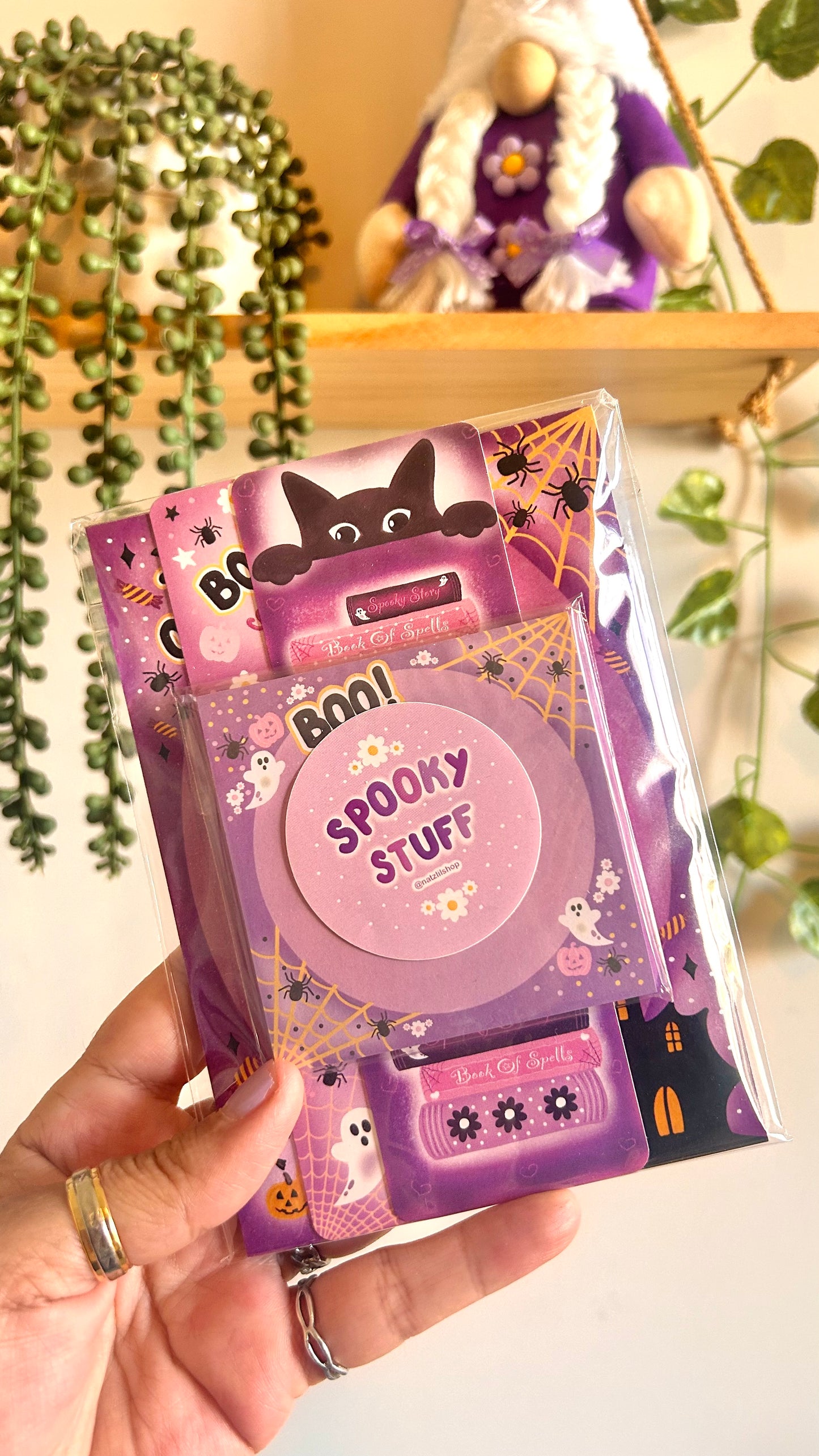 Halloween Stationery Bundle Set + FREE HALLOWEEN CARD