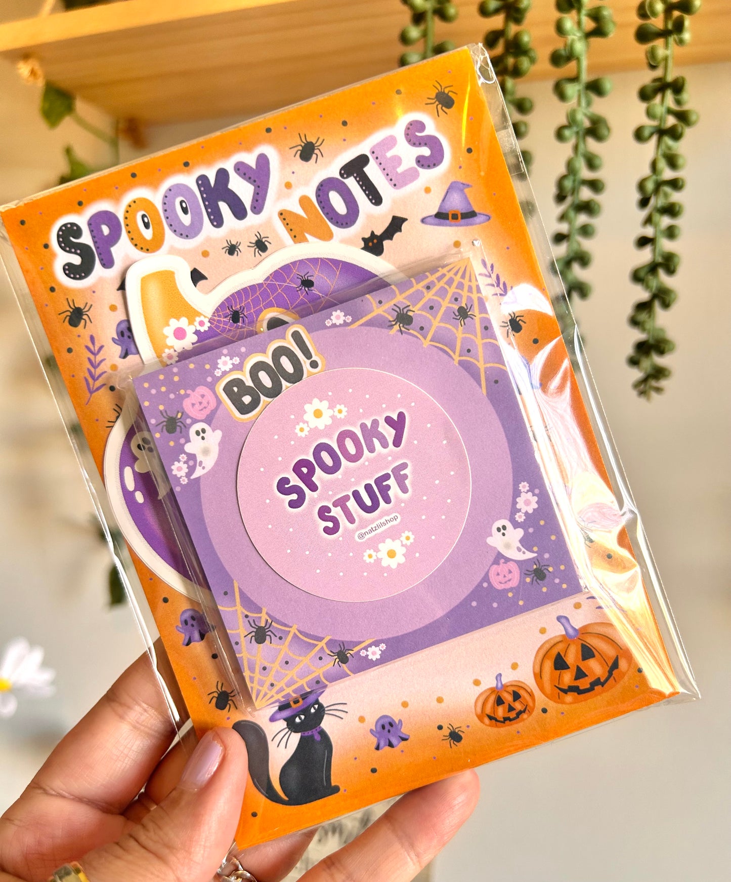 Spooky Notes Stationery Bundle + FREE HALLOWEEN CARD