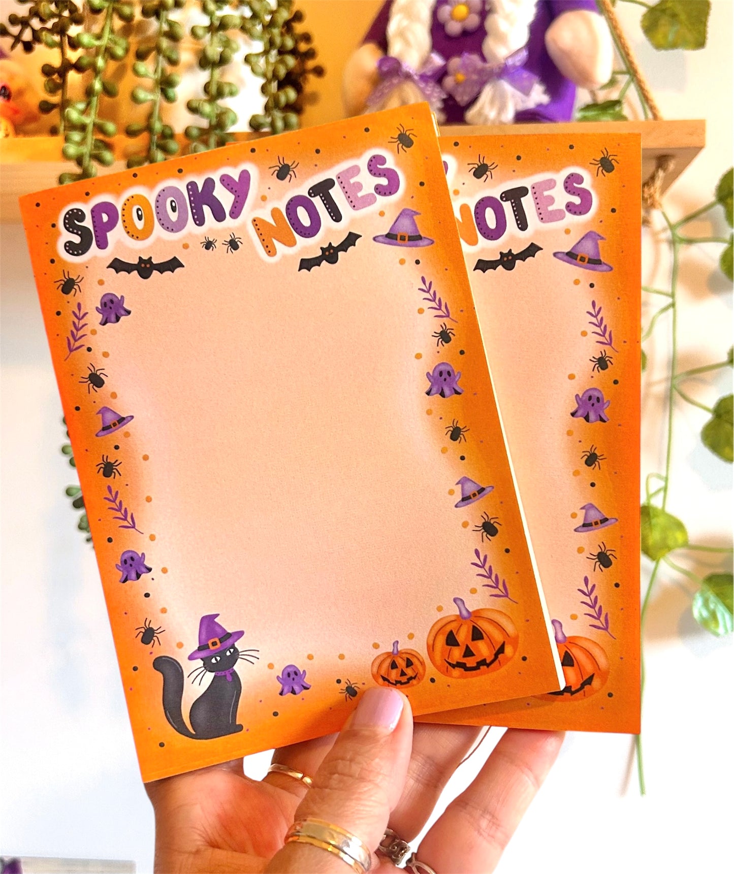Halloween Spooky Notes Notepad