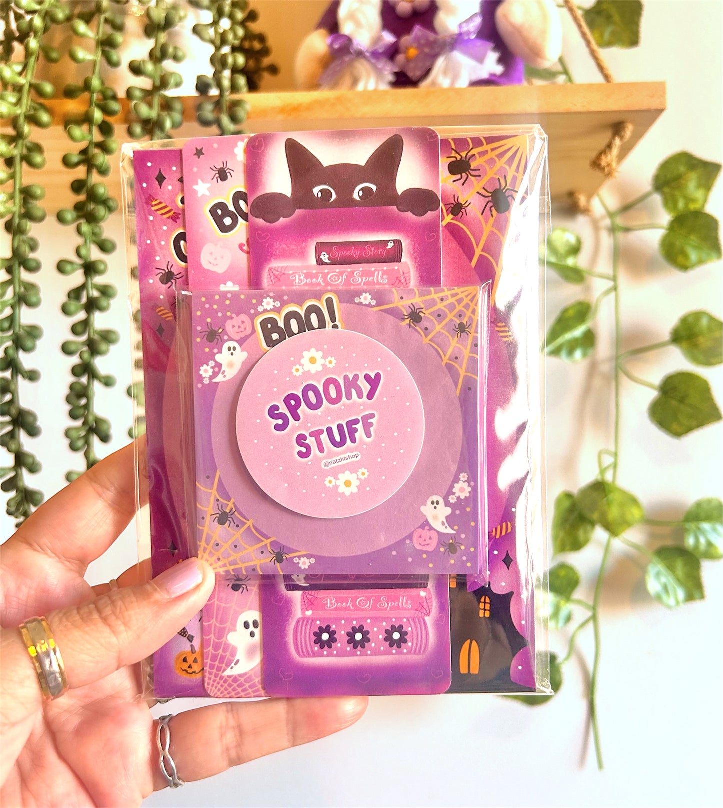 Halloween Stationery Bundle Set + FREE HALLOWEEN CARD