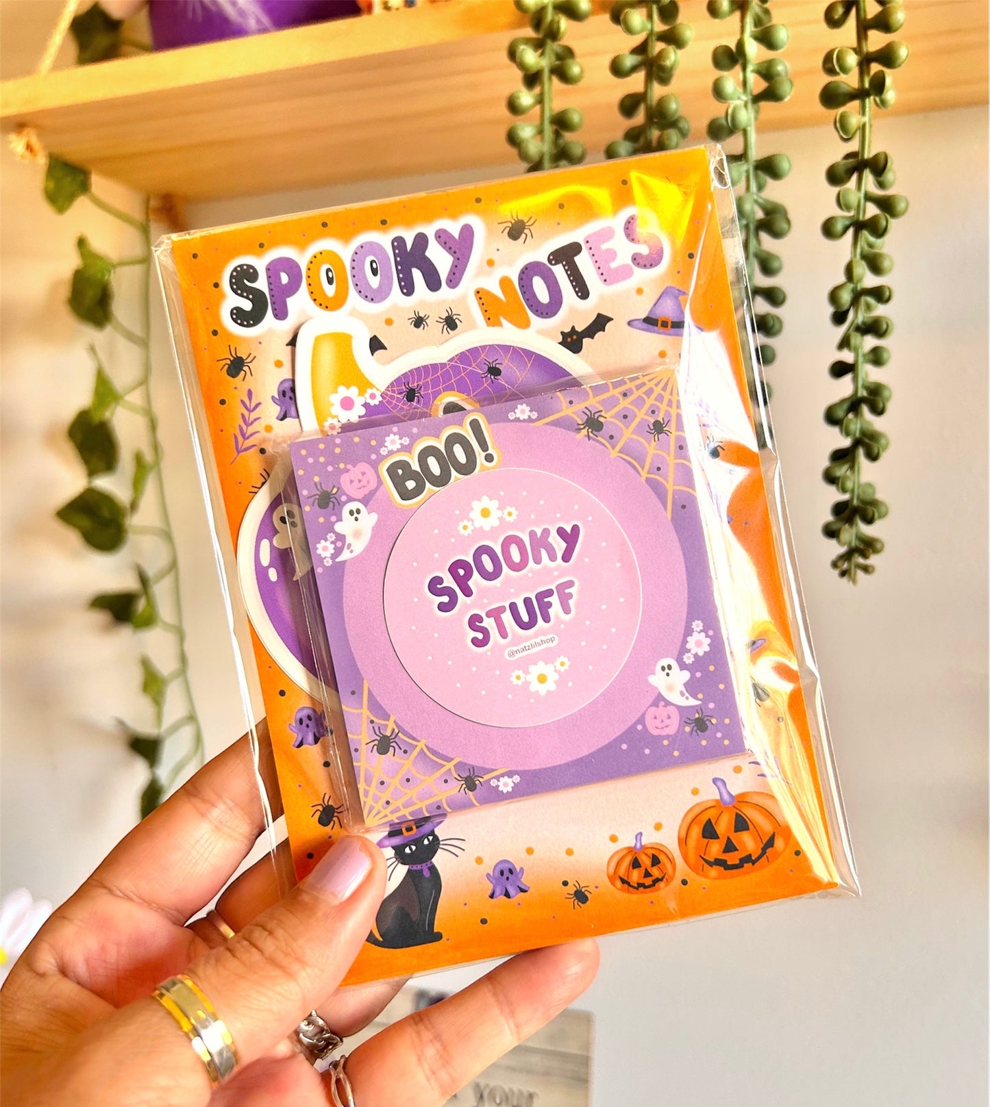 Spooky Notes Stationery Bundle + FREE HALLOWEEN CARD