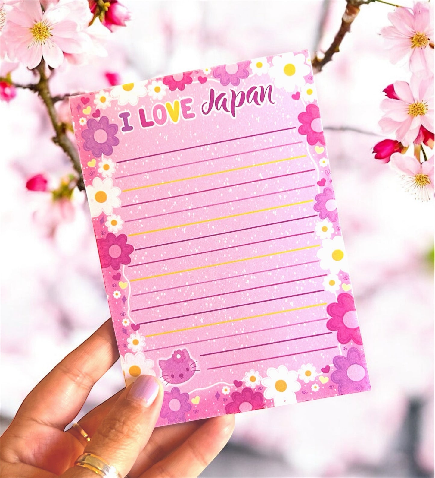 I Love Japan Notepad