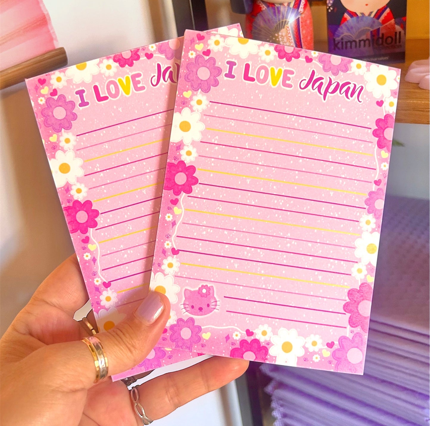 I Love Japan Notepad