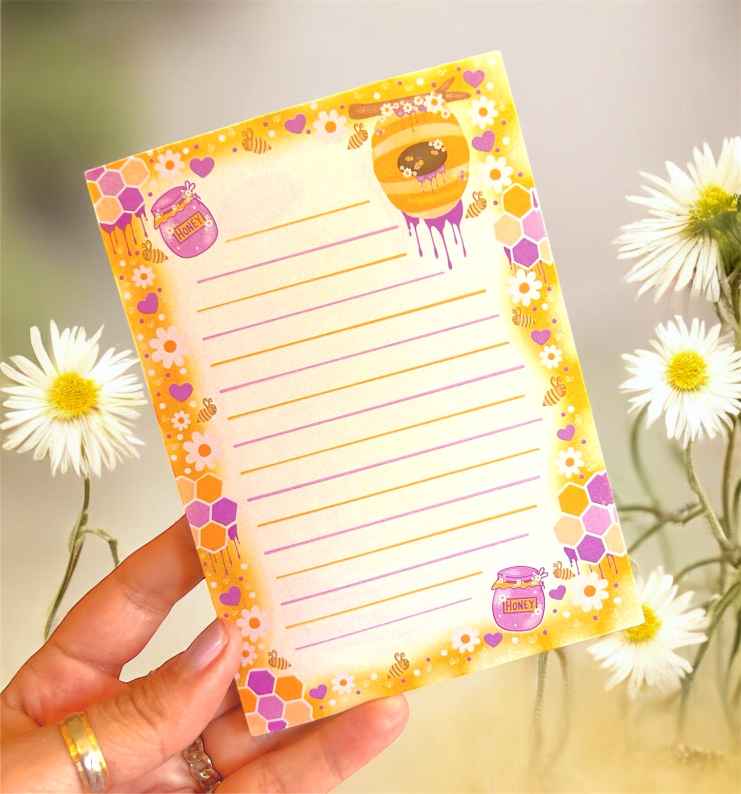 Hive & Honey Stationery Notepad