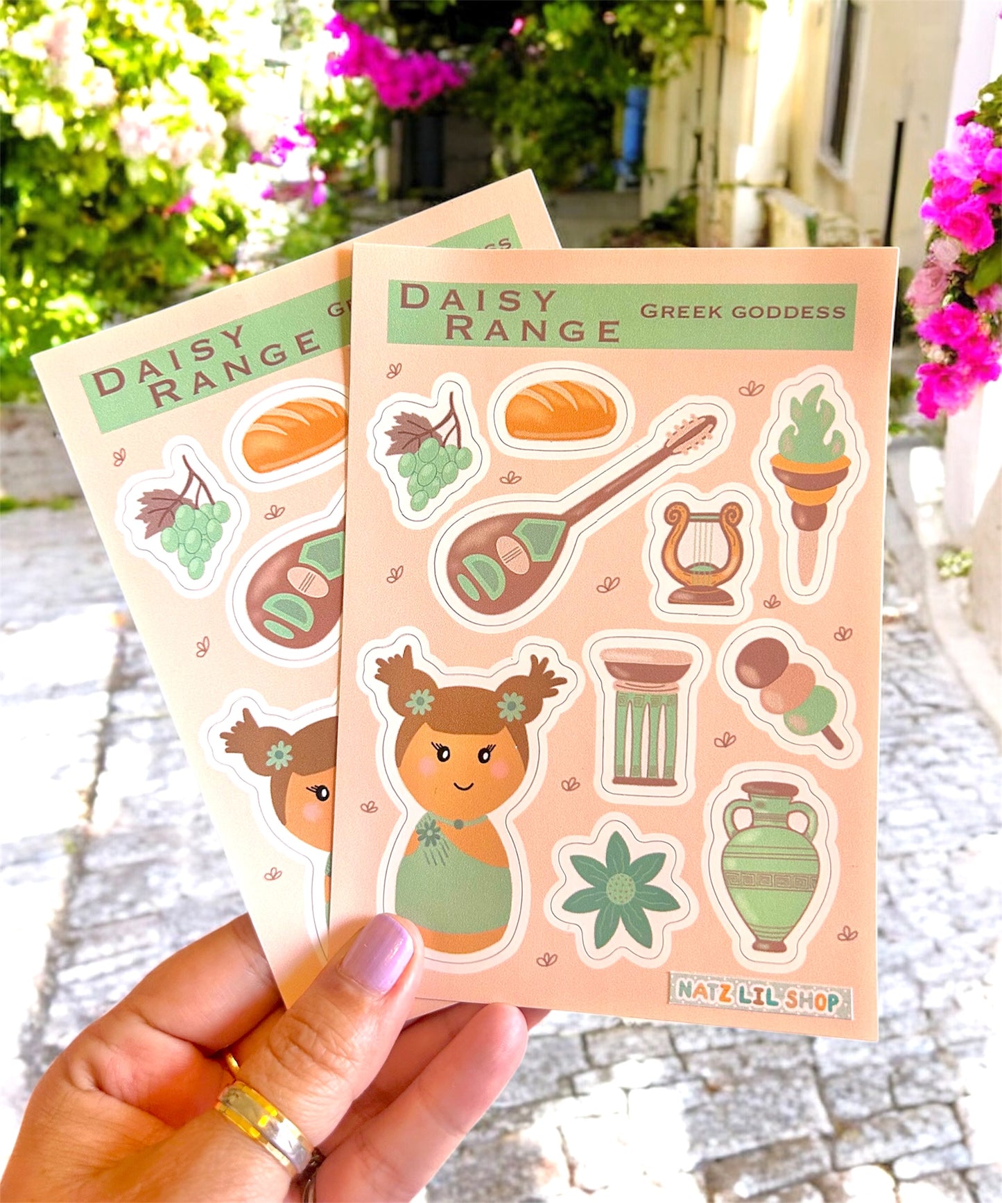 Greek Goddess Stickersheet