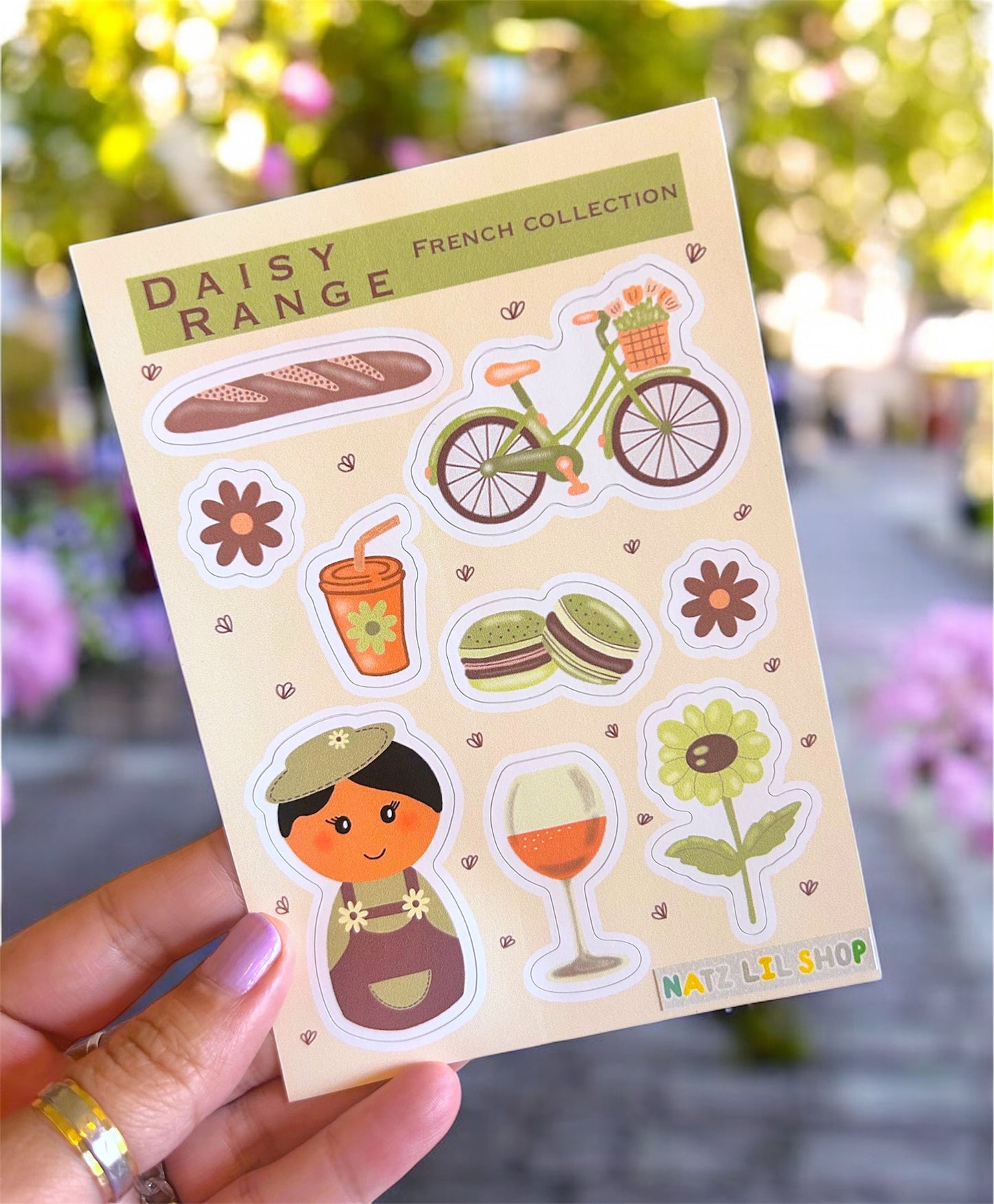 French Collection Stickers