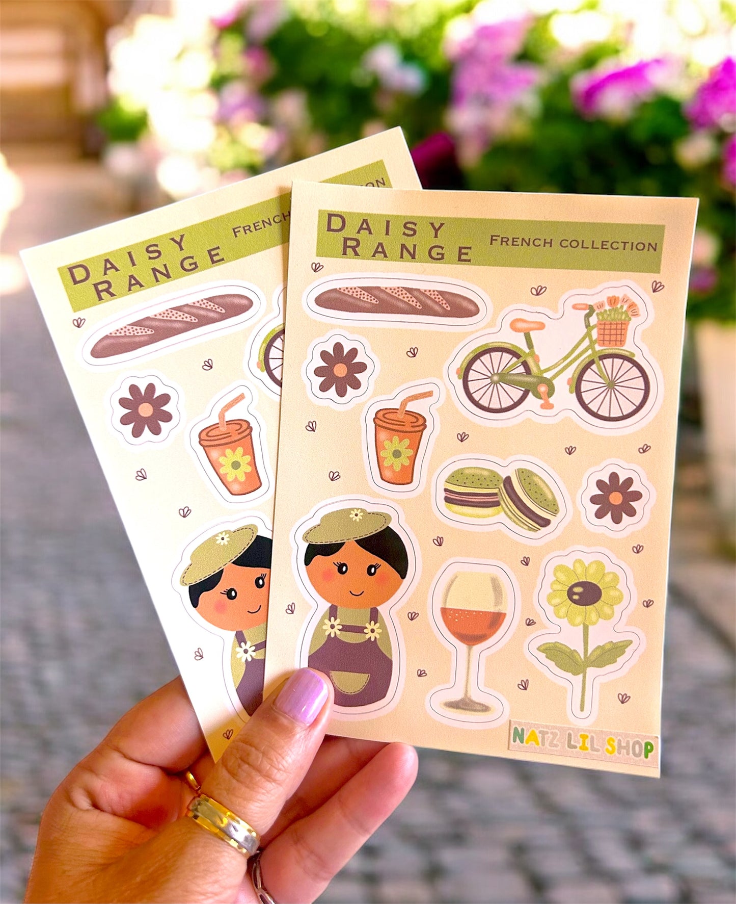 French Collection Stickers