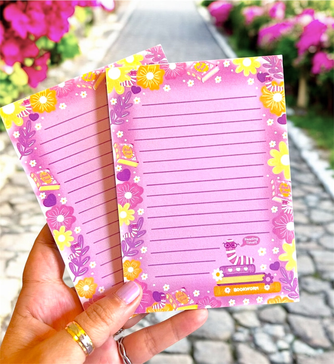 Bookworm - Reading Time Notepad