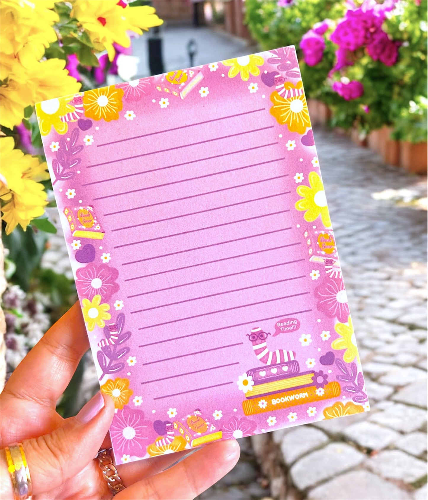 Bookworm - Reading Time Notepad