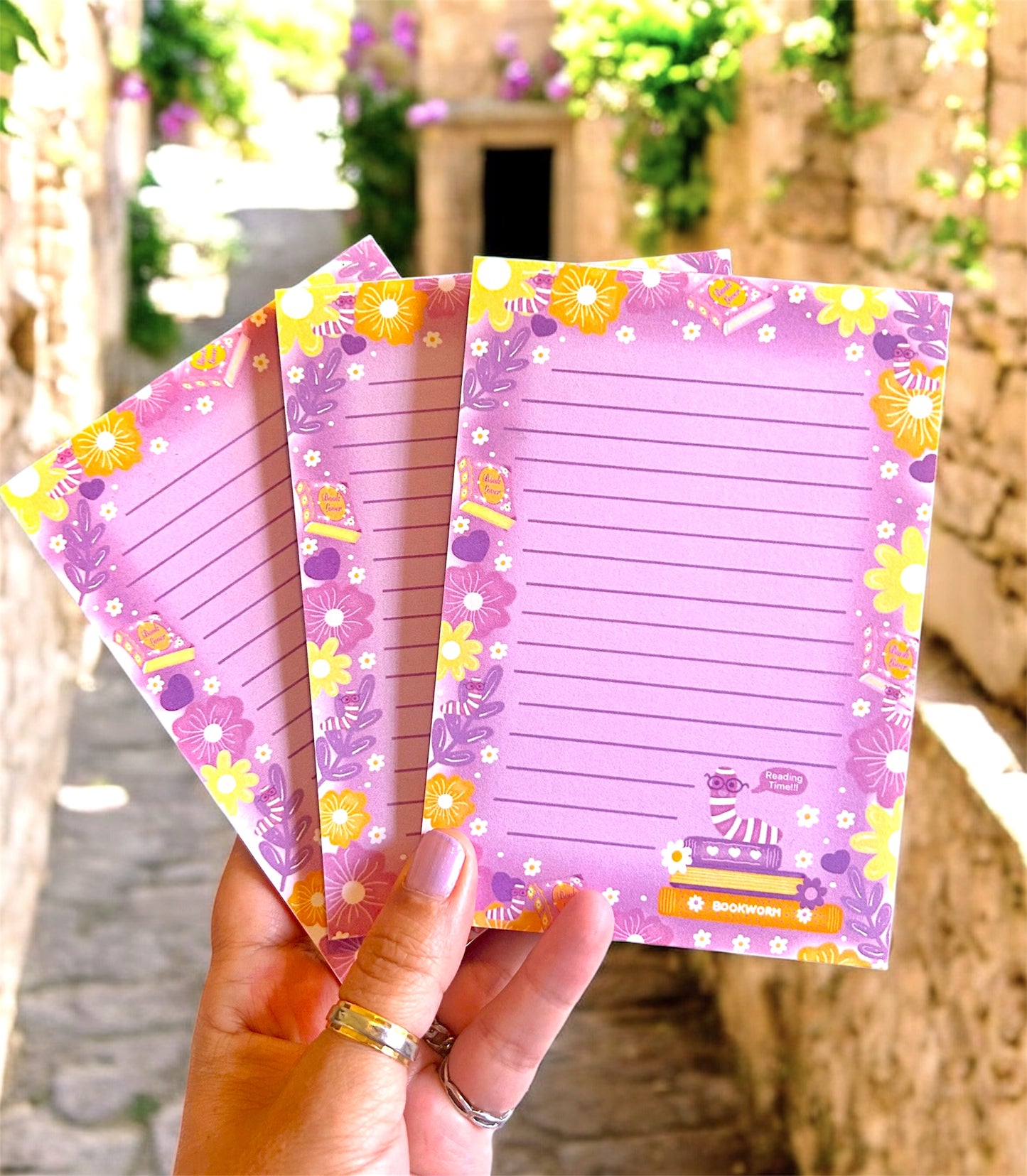 Bookworm - Reading Time Notepad