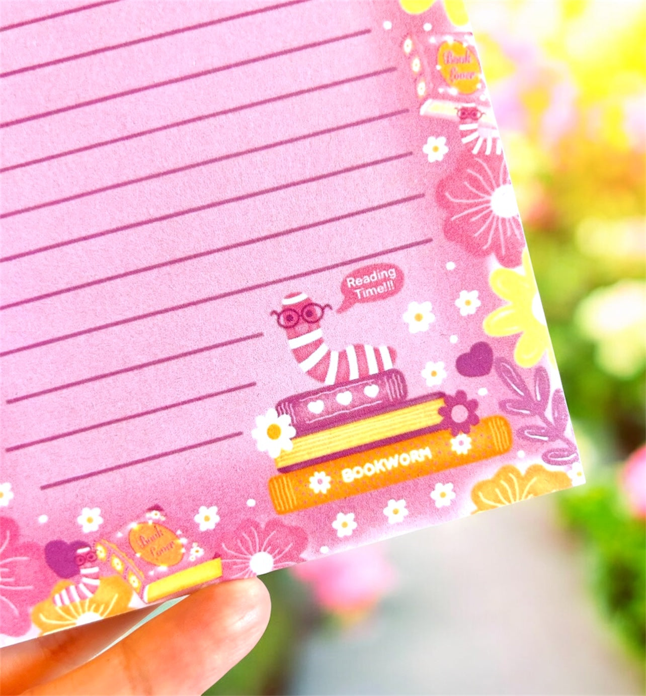 Bookworm - Reading Time Notepad