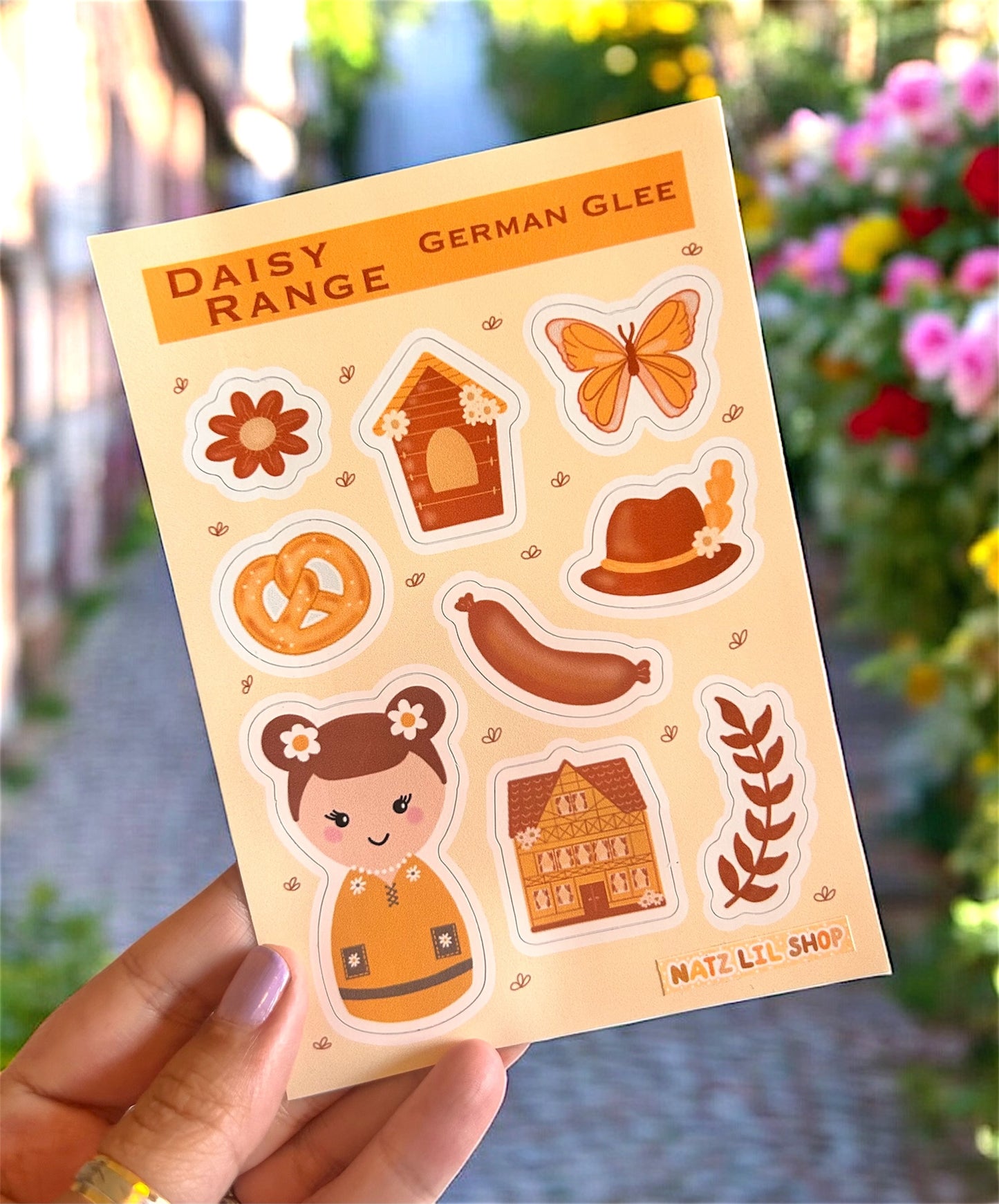 German Glee Stickers