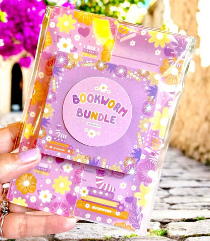 Floral Bookworm Bundle Set