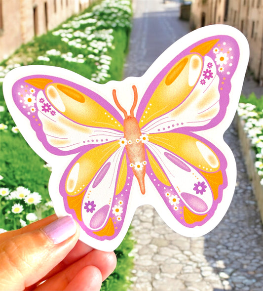 Butterfly Vinyl Sticker