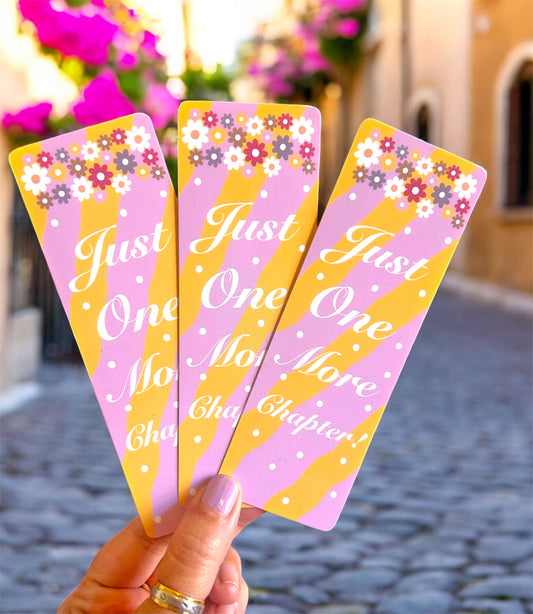 Just One More Chapter Bookmarks