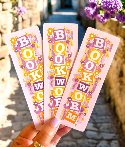 Bookworm Bookmark