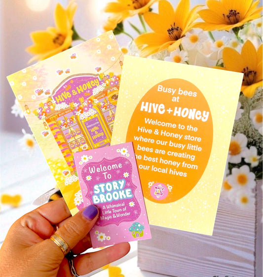 Hive & Honey Shop Card
