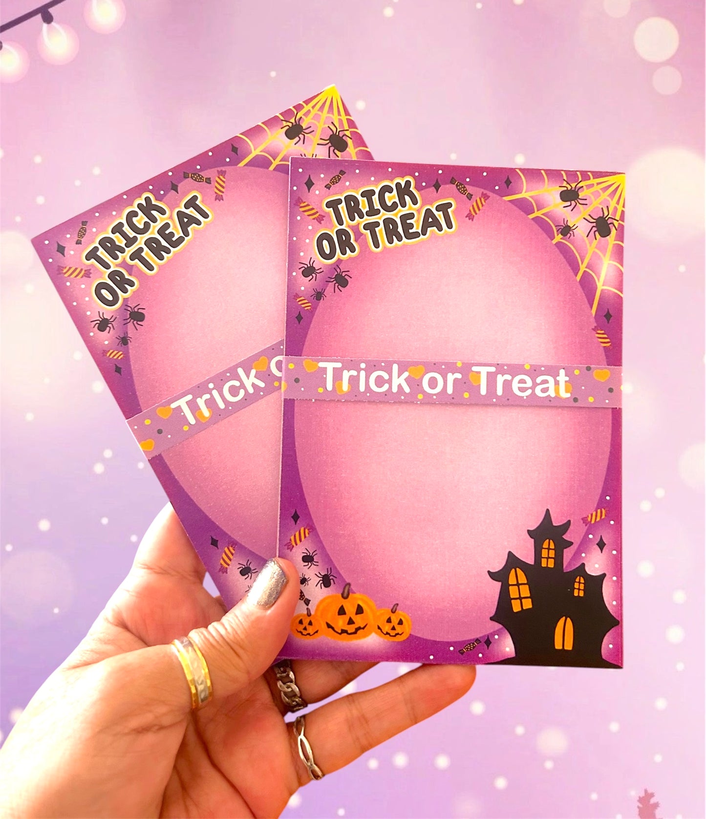 Trick or Treat Halloween Notepad