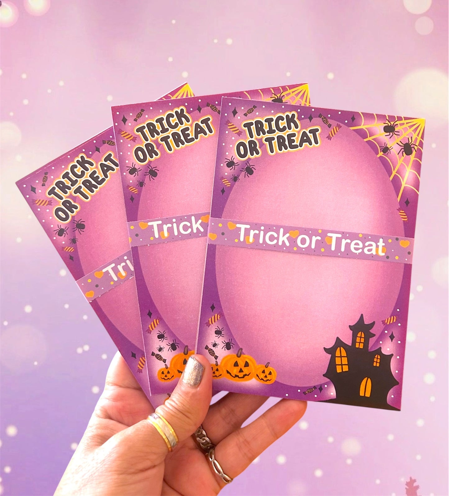 Trick or Treat Halloween Notepad