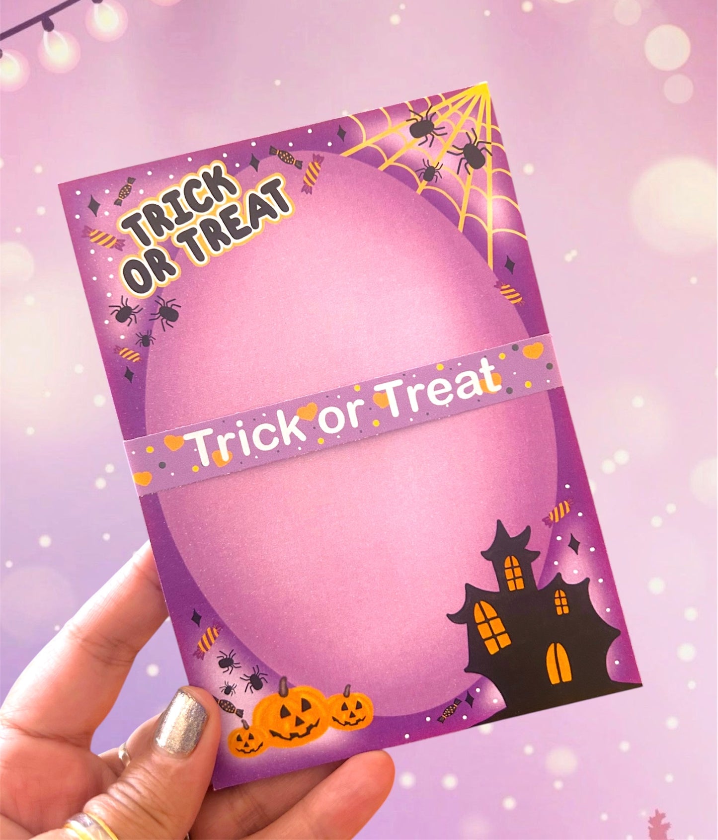 Trick or Treat Halloween Notepad