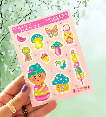 Enchanted Forest Sticker Sheet