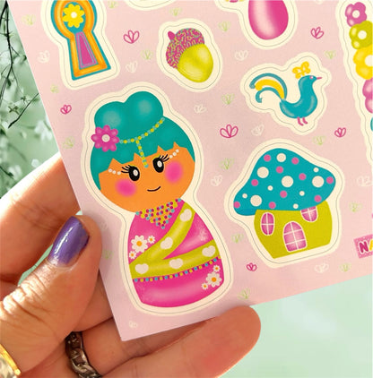 Enchanted Forest Sticker Sheet