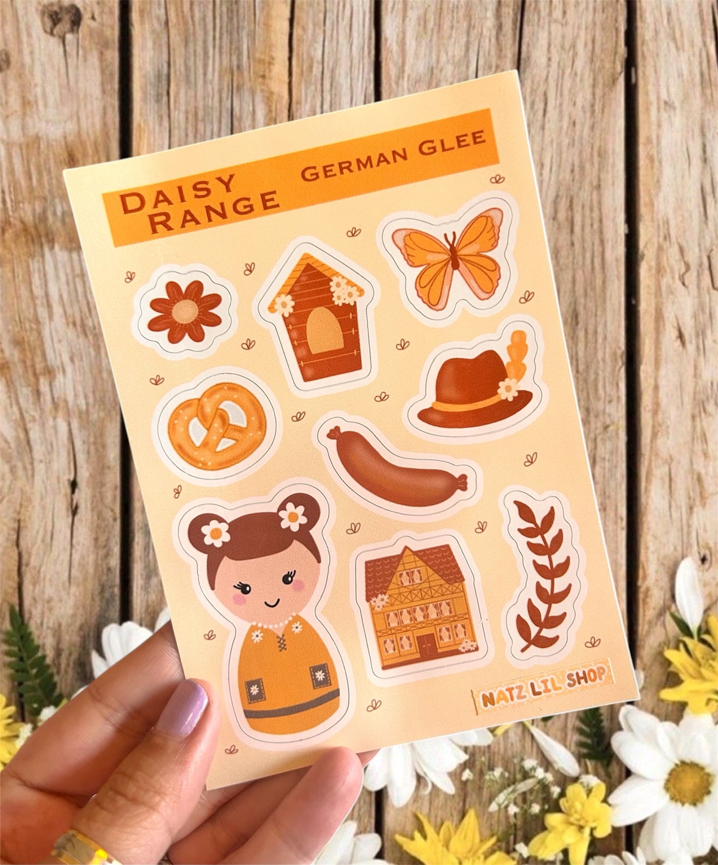 German Glee Sticker-sheets