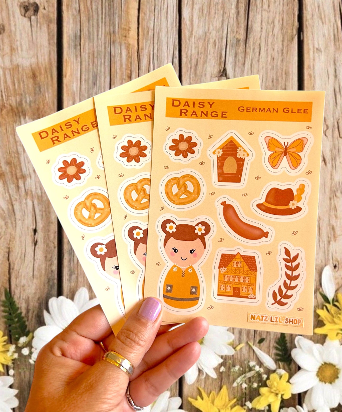 German Glee Sticker-sheets