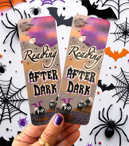 Reading After Dark Bookmark