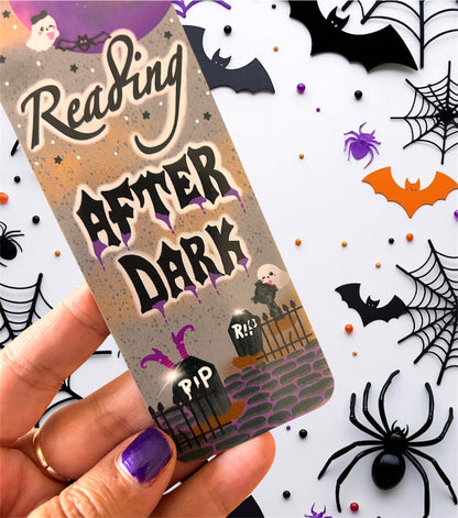 Reading After Dark Bookmark